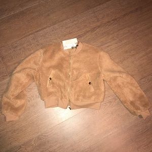 Naked Wardrobe Got Me Fuzzied Jacket L